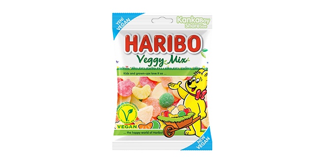 Haribo'dan vegan yumuşak şeker: Veggy Mix!