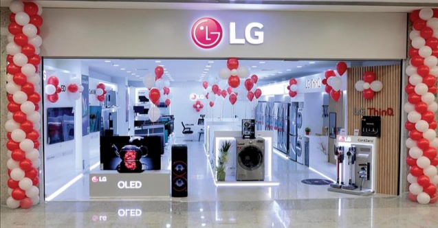 LG'nin Anteres AVM'deki yeni şubesi hizmet vermeye başladı