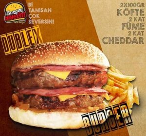 Burger Yiyelim menü fiyatları 2022