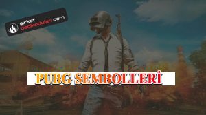 PUBG sembolleri 2022