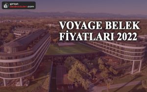 Voyage Belek fiyatları 2022