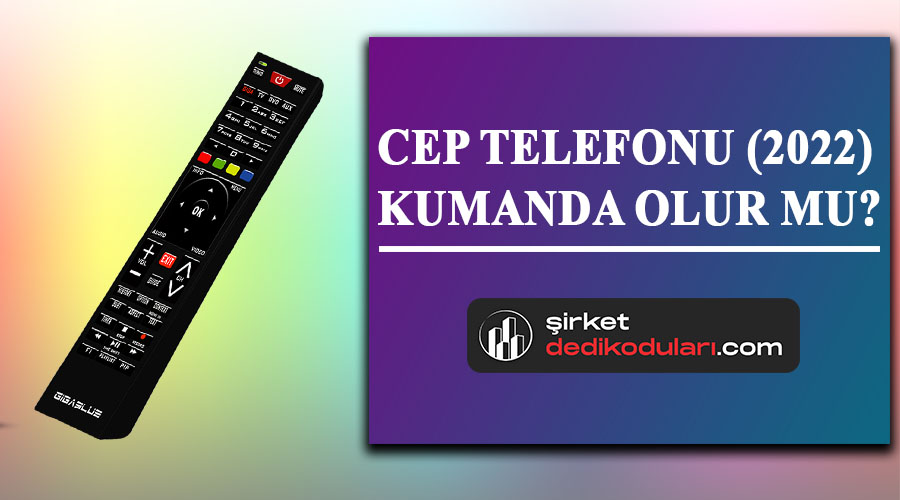 Cep Telefonu Kumanda Olur Mu?