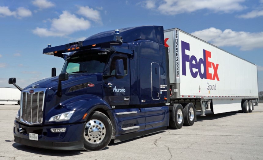 FedEx ve Aurora, Nakliye Ortaklığını Genişletiyor
